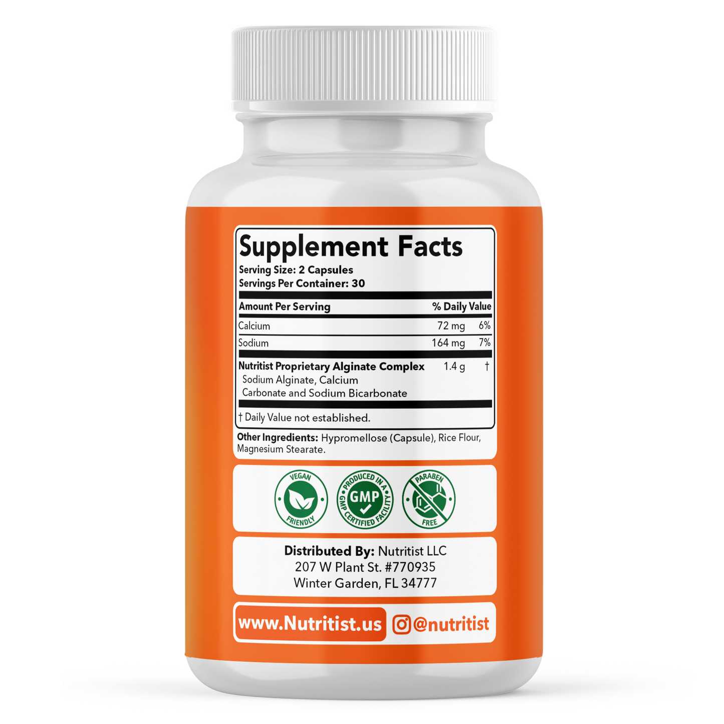 refluxter acid reflux support