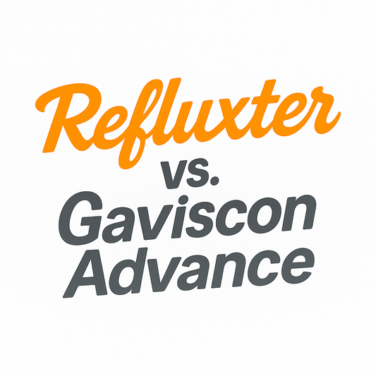 Refluxter vs. Gaviscon Advance: An Expert Comparison of Alginate-Based Reflux Support